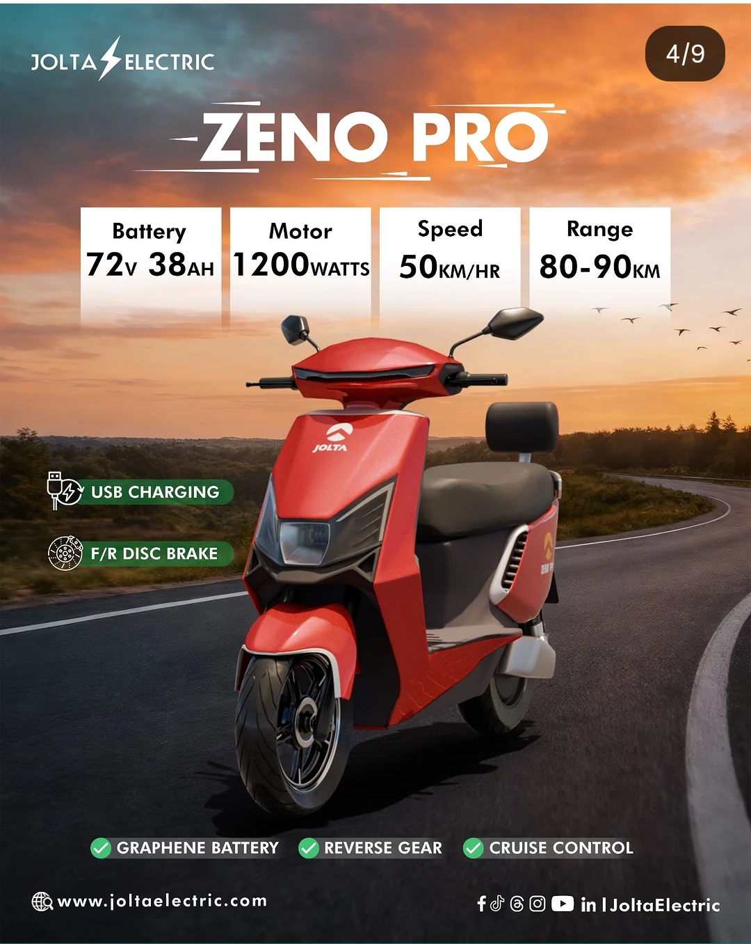 Jolta Zeno Scooty